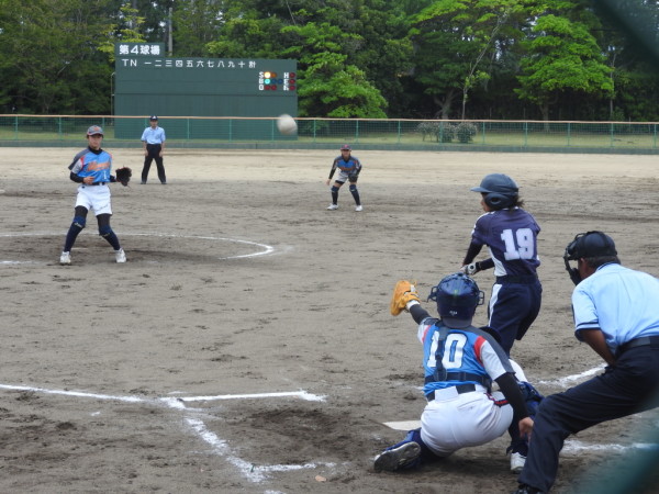 第67回石川県中学校ソフトボール大会 1回戦（兼六　対　港戦）